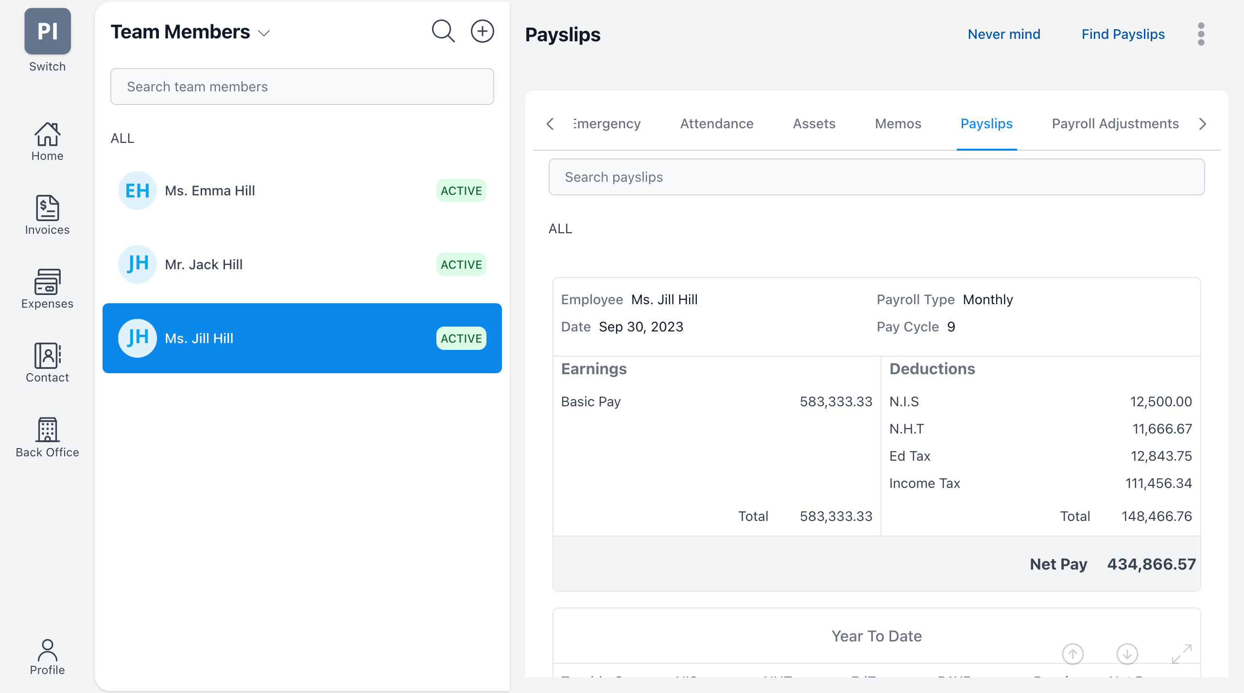 HeadOffice HR Management